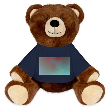 Mystery 147 - MiniFeet® RecycelBär® Teddy Bear Brown - french navy - Front