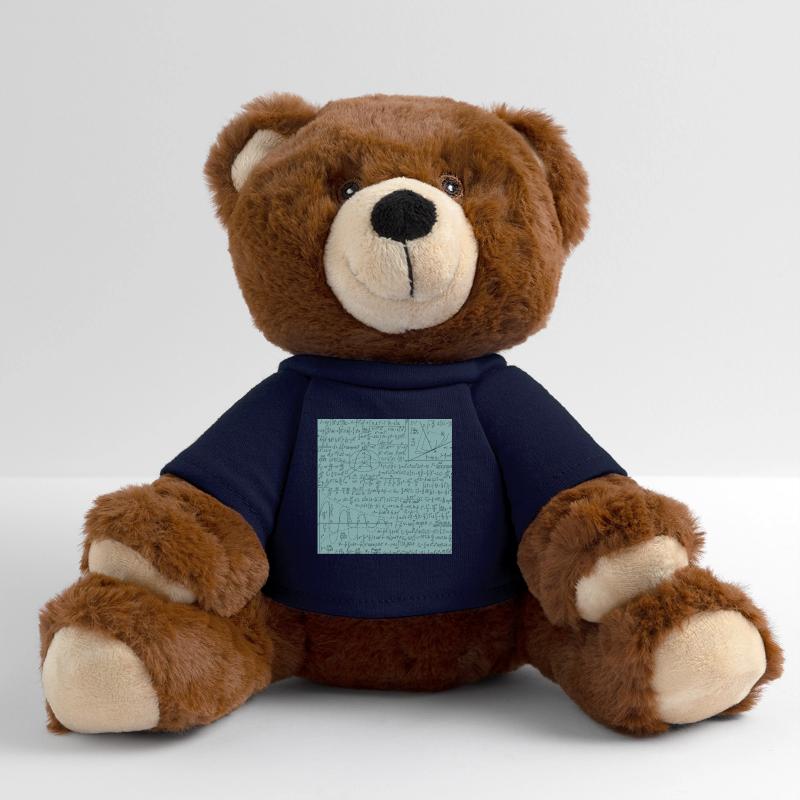 Modèle d’équation mathématique, Math Formula Lover Cadeau Nounours RecycelBär® marron