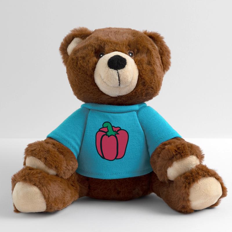 Bell pepper MiniFeet® RecycelBär® Teddy Bear Brown