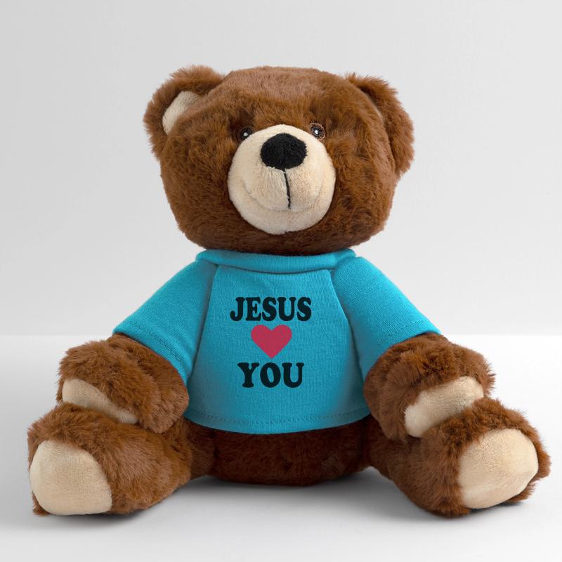 Jesus Nounours RecycelBär® marron