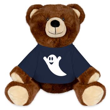 ghost happy I - MiniFeet® RecycelBär® Braun - French Navy - Vorne