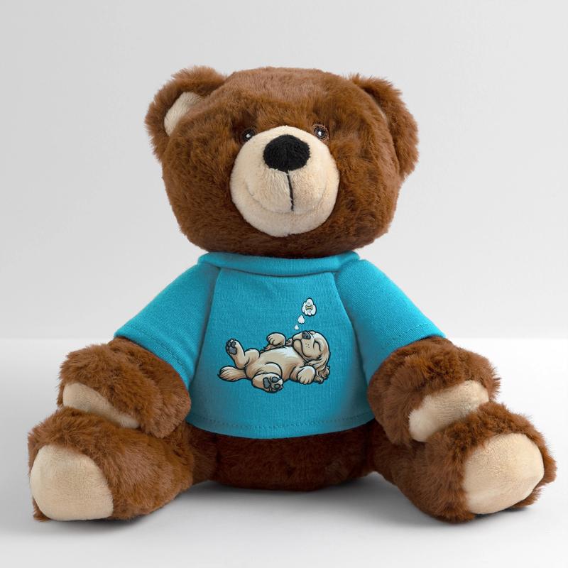 Cocker Spaniel Cocker Chien Cocker Propriétaire de cocker Spaniel Nounours RecycelBär® marron