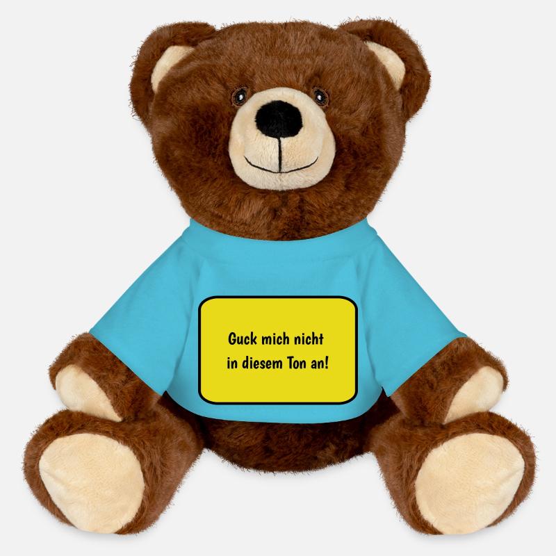 Ton - MiniFeet® RecycelBär® Braun - Atollblau