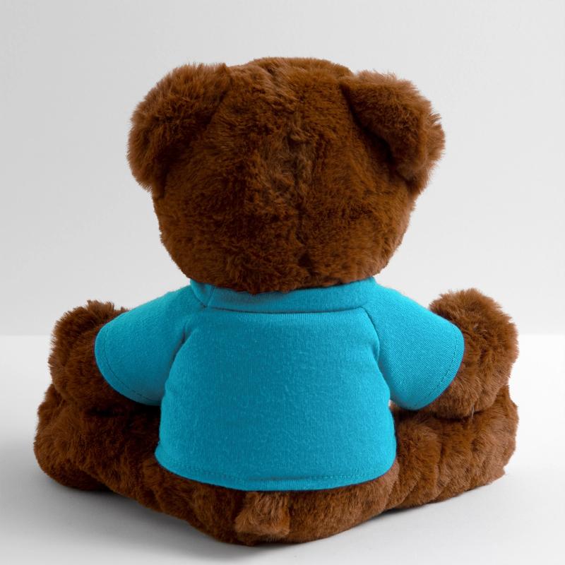 Antwerp: "Code Zès!" – Tech Dialect Shirt MiniFeet® RecycelBär® Teddy Bear Brown