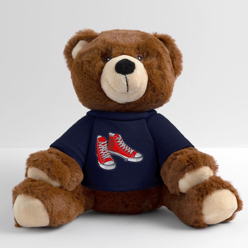 Baskets rouges Nounours RecycelBär® marron