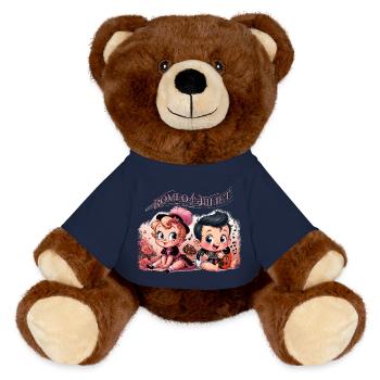 Romeo und Julia - MiniFeet® RecycelBär® Braun - French Navy - Vorne