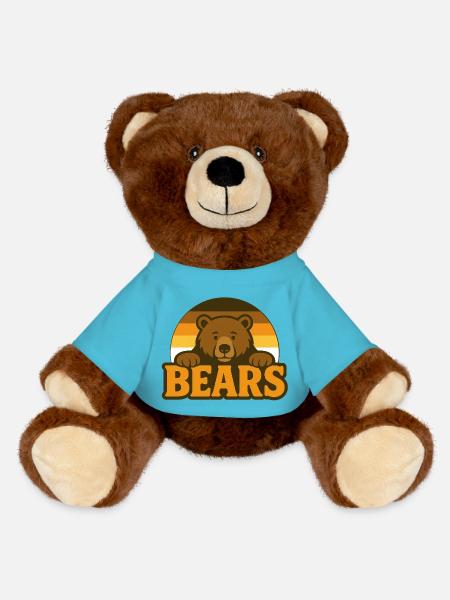 Tenue Bears Bearflag Pride - Nounours RecycelBär® marron - bleu outremer