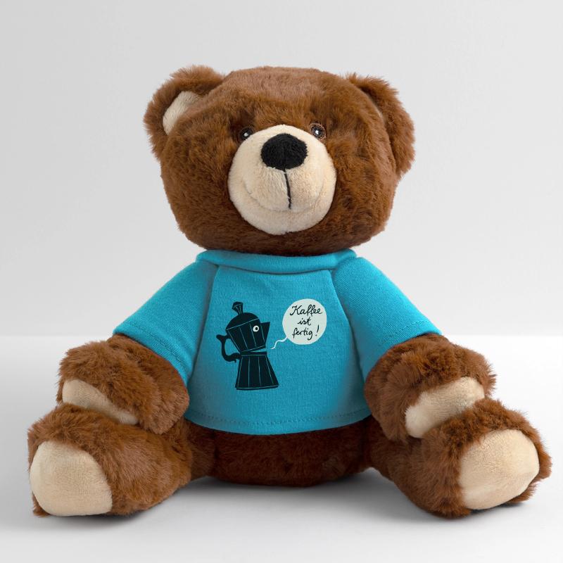 Le café est prêt Nounours RecycelBär® marron