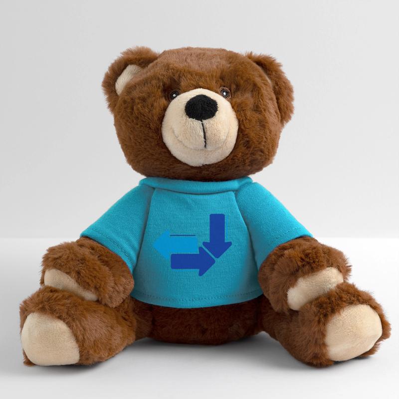 flèches Nounours RecycelBär® marron