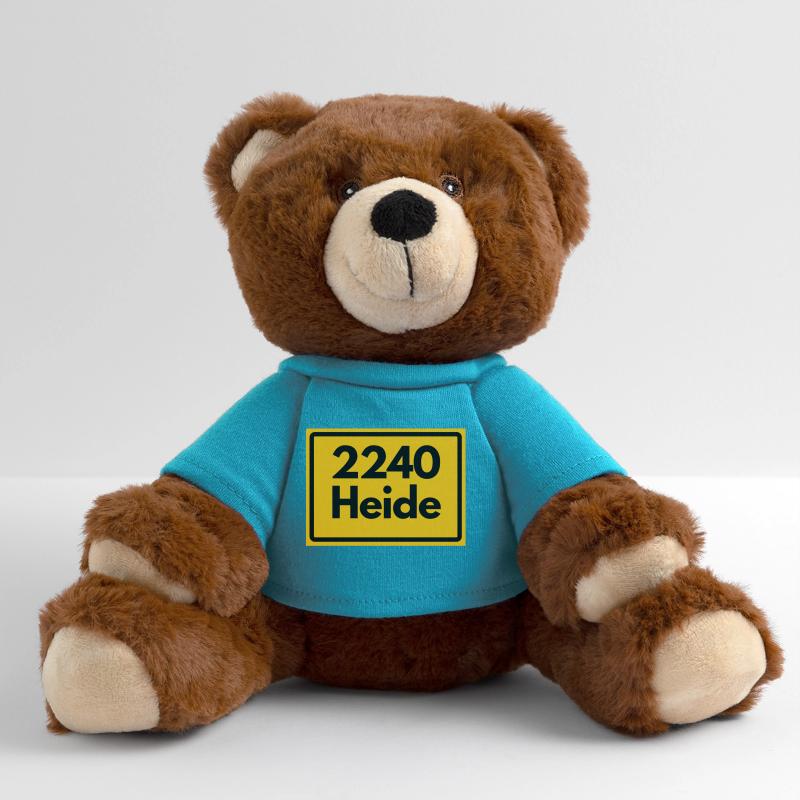ANCIEN CODE POSTAL RETRO 2240 HEIDE MARSHENLAND Nounours RecycelBär® marron