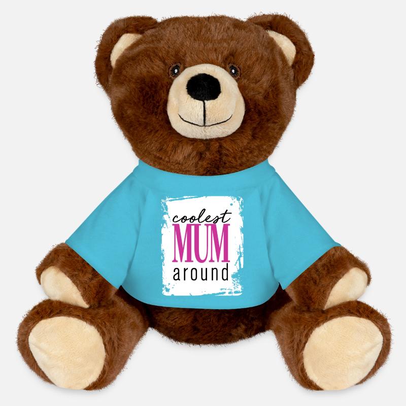 maman - Nounours RecycelBär® marron - bleu outremer