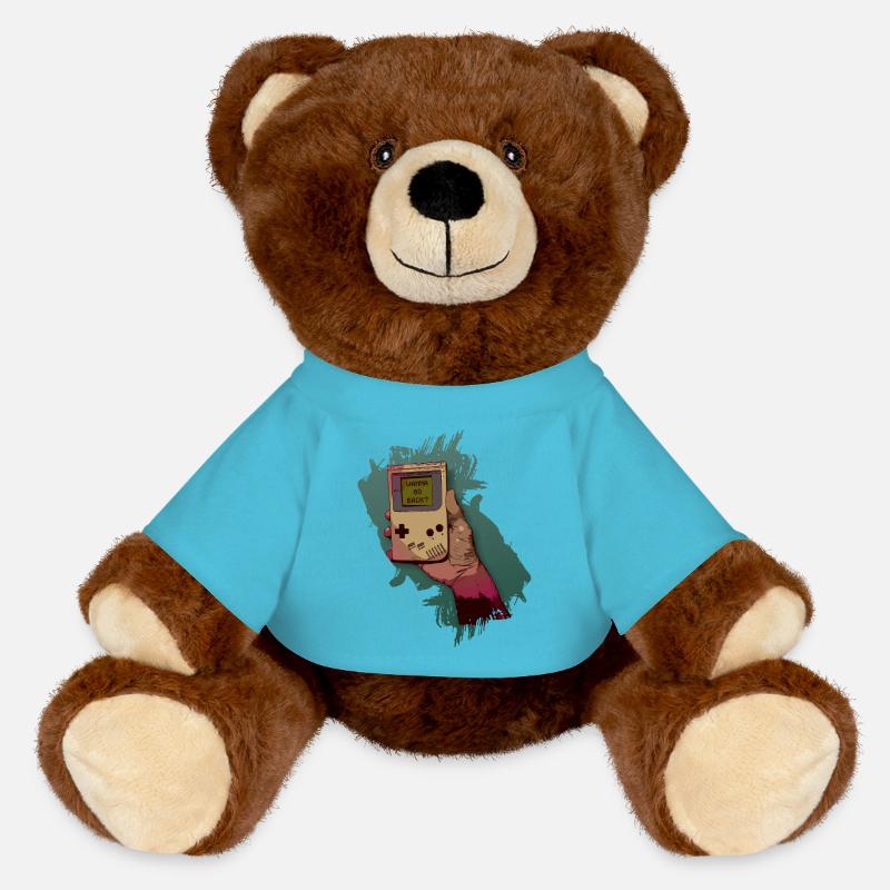 go back - MiniFeet® RecycelBär® Braun - Atollblau