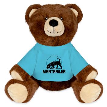 MANTRAILER Chien Sport Recherche Chiens Chiens Chien - Nounours RecycelBär® marron - bleu outremer - Devant