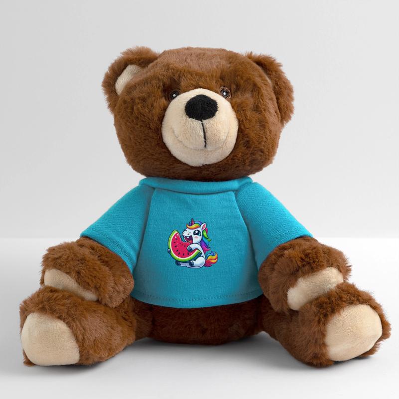 Licorne Pastèque Design d’été Nounours RecycelBär® marron
