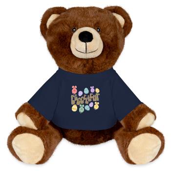 EGGCELLENT - MiniFeet® RecycelBär® Teddy Bear Brown - french navy - Front