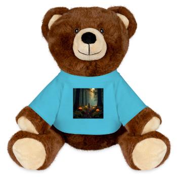 The Glowing Path – Into the Enchanted Forest - Nounours RecycelBär® marron - bleu outremer - Devant