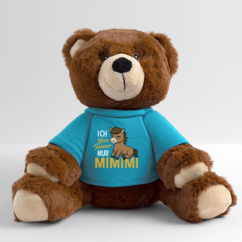 Ich Höre Immer Nur Ein Mimimi Pferd MiniFeet® RecycelBär® Braun