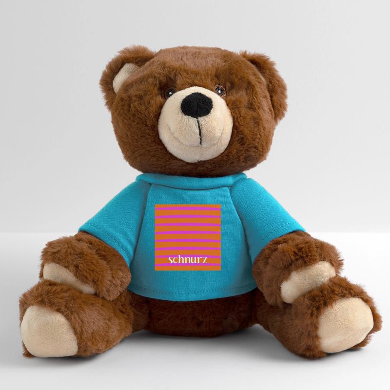 SCHNURZ BEEP DOESN'T MATTER MiniFeet® RecycelBär® Teddy Bear Brown