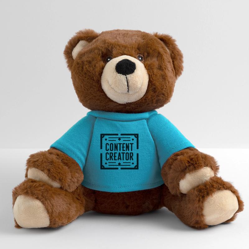 I am a Content Creator MiniFeet® RecycelBär® Teddy Bear Brown