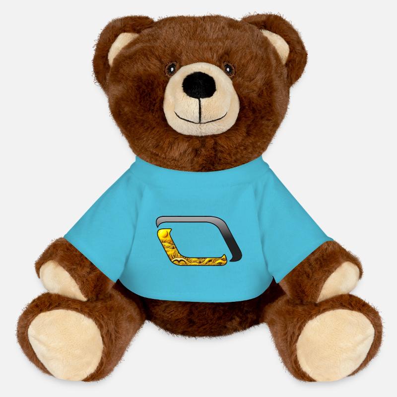 SunTot7 - Nounours RecycelBär® marron - bleu outremer