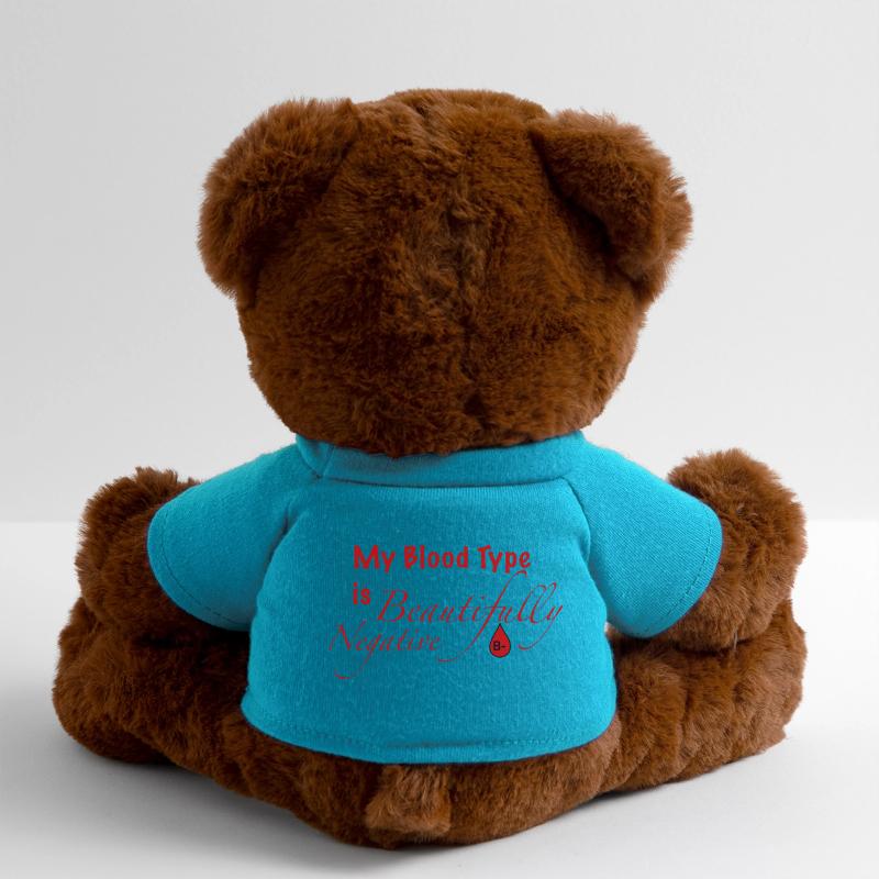 Blood Type B- MiniFeet® RecycelBär® Teddy Bear Brown