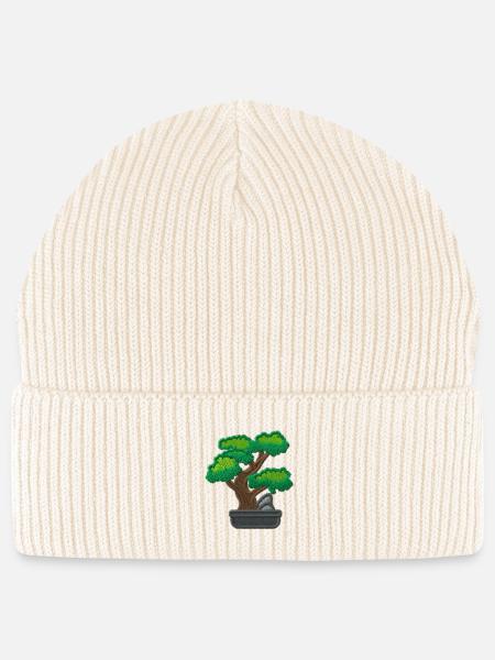 Bonsai - Stanley/Stella Unisex Bio FISHERMAN BEANIE - Natur