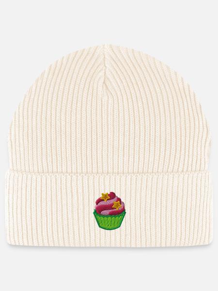 Cupcake - Stanley/Stella Unisex Bio FISHERMAN BEANIE - Natur