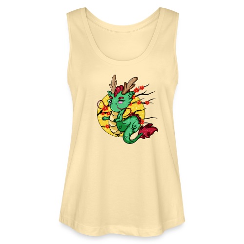 Dragón Kawaii - Camiseta de tirantes ecológica para mujer MINTER de Stanley/Stella
