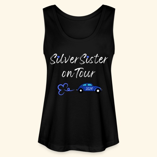 Silversister on Tour2024 white - Stanley/Stella Frauen Bio Tank Top MINTER