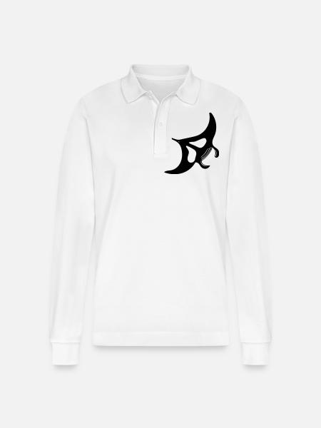 Manta Rochen Vector - Polo à manches longues bio PREPSTER Stanley/Stella Unisexe - blanc