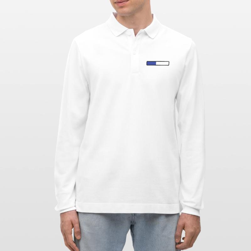 loading laden computer warten Stanley/Stella Unisex Bio-Langarm-Poloshirt Prepster