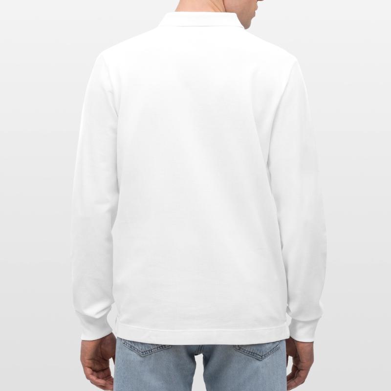 Trust me I'm an AI Application Developer Einfarbig Stanley/Stella Unisex Bio-Langarm-Poloshirt Prepster