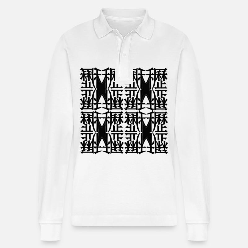 Neue Mode - Stanley/Stella Unisex Bio-Langarm-Poloshirt Prepster - Weiß