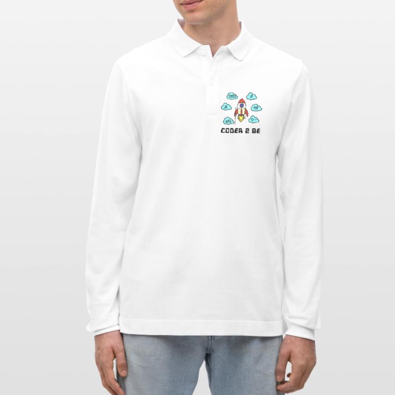 Open Source Developer Css C++ Php Java Coden Stanley/Stella Unisex Bio-Langarm-Poloshirt Prepster