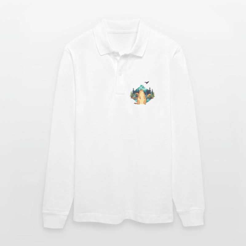 Marmot Stanley/Stella Organic Unisex Long-Sleeved Polo Shirt Prepster
