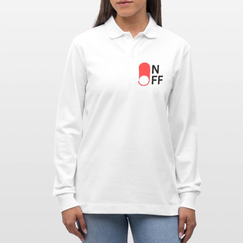 ON / OFF Modus Stanley/Stella Unisex Bio-Langarm-Poloshirt Prepster
