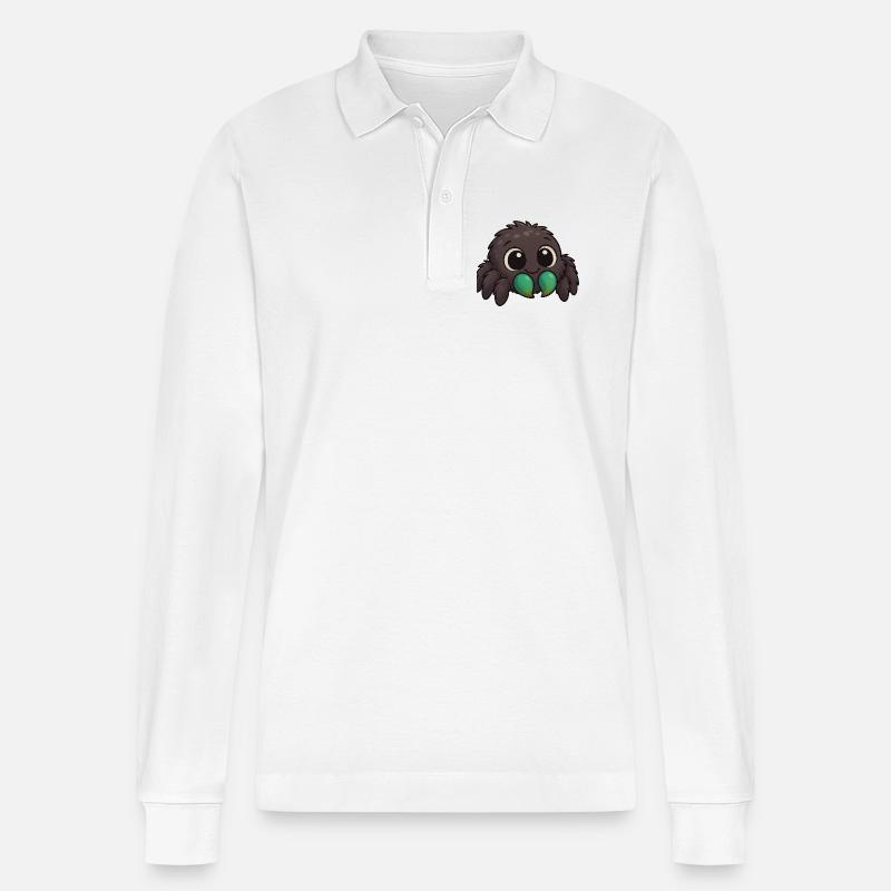 Lukas BausL - Stanley/Stella Unisex Bio-Langarm-Poloshirt Prepster - Weiß