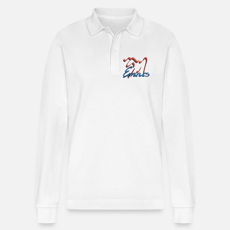 Emacs Programmierung Linux - Stanley/Stella Unisex Bio-Langarm-Poloshirt Prepster - Weiß