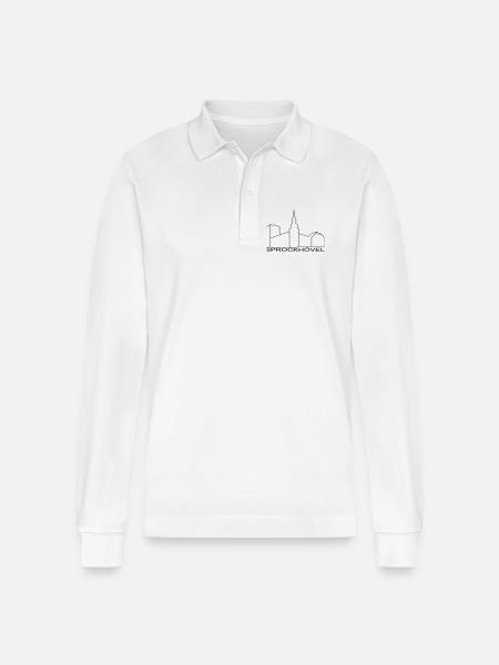 Sprockhövel - Stanley/Stella Unisex Bio-Langarm-Poloshirt Prepster - Weiß