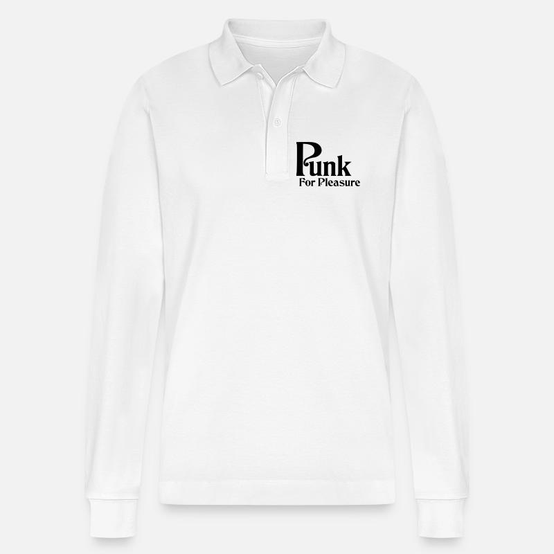 Punk pour le plaisir - Polo à manches longues bio PREPSTER Stanley/Stella Unisexe - blanc