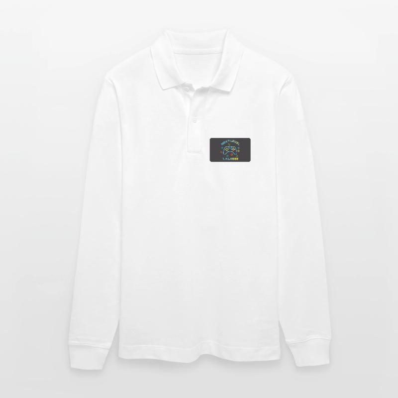 Game Controller - Next Level 1st Class Stanley/Stella Organic Unisex Long-Sleeved Polo Shirt Prepster