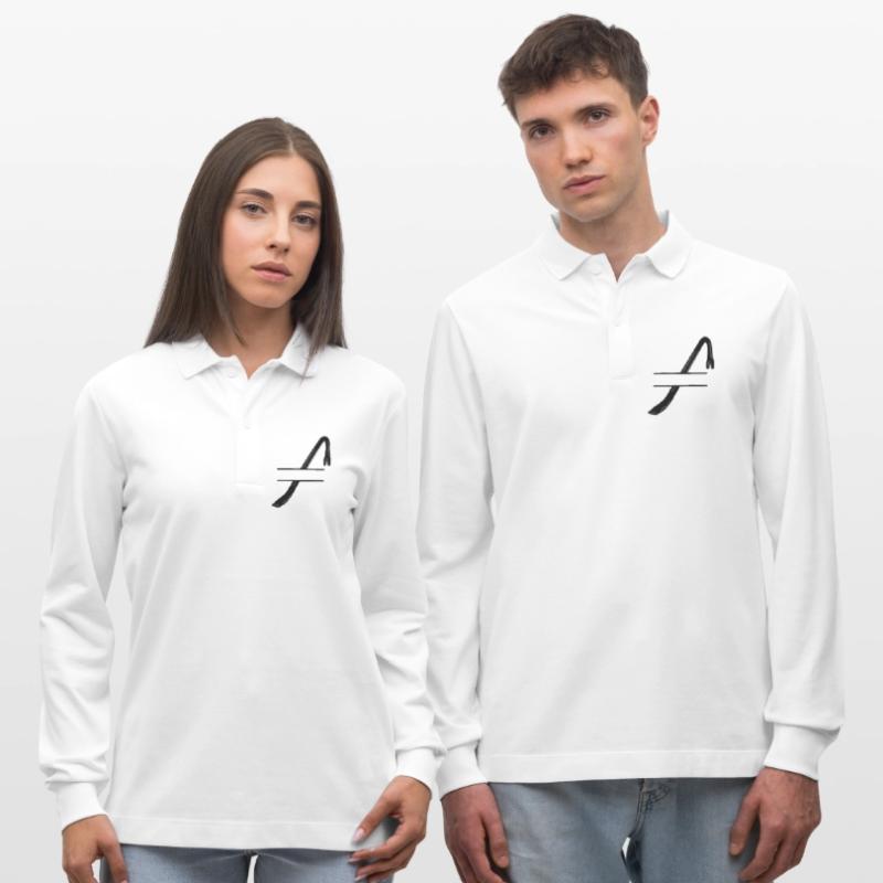 Einbruchslogo Brechstange oder Brechstange Stanley/Stella Unisex Bio-Langarm-Poloshirt Prepster