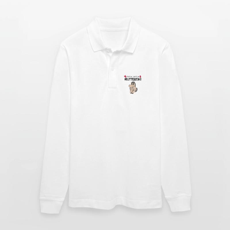 Muttertag - erster Muttertag Geschenk Stanley/Stella Unisex Bio-Langarm-Poloshirt Prepster