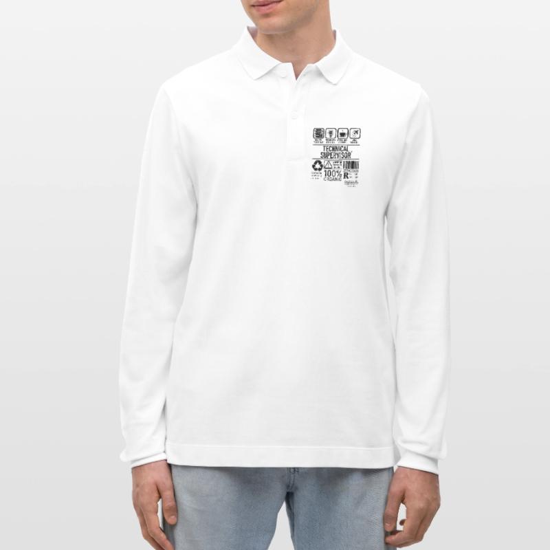 Technical Supervisor multi tasking problem solving Stanley/Stella Unisex Bio-Langarm-Poloshirt Prepster