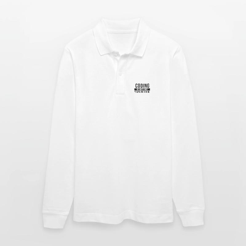 Coding Statement – Provocative Developer Design Stanley/Stella Organic Unisex Long-Sleeved Polo Shirt Prepster