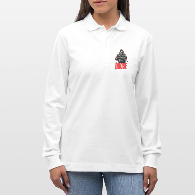 Nom de code Goose Polo à manches longues bio PREPSTER Stanley/Stella Unisexe