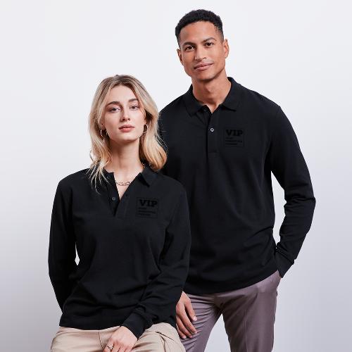 very imbrutted person - Polo a manica lunga ecologica unisex PREPSTER di Stanley/Stella