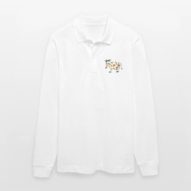 Kuh Stanley/Stella Unisex Bio-Langarm-Poloshirt Prepster