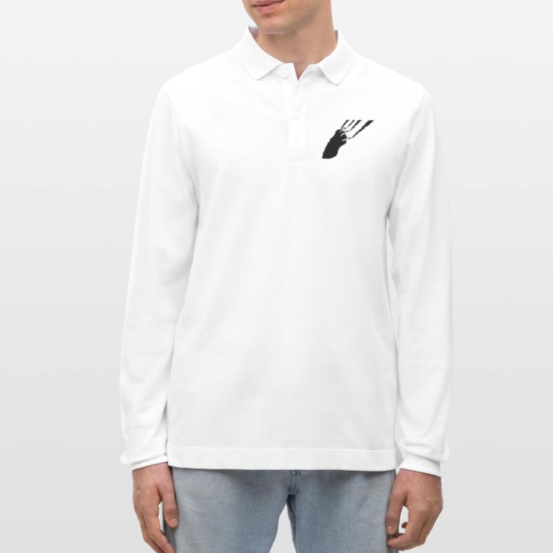 claw Stanley/Stella Organic Unisex Long-Sleeved Polo Shirt Prepster