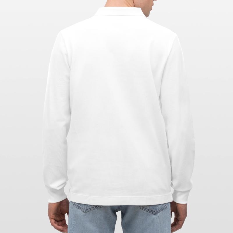 Hacked hacker computer scientist computer programmer Stanley/Stella Organic Unisex Long-Sleeved Polo Shirt Prepster